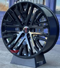 26 Silverado Sierra Fr93 Mesh Wheels Gloss Black 35 Rt Tires Yukon Tpms New 26 Silverado Sierra Fr93 Mesh Wheels Gloss Black 35 Rt Tires Yukon Tpms New