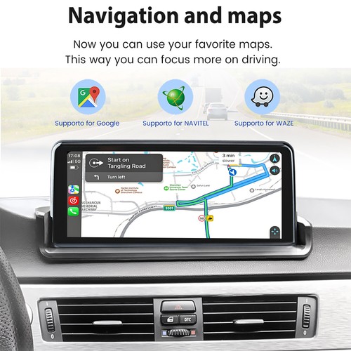 10.25'' LINUX Auto Radio Stereo For BMW E90 E91 E93 2005-2012 Carplay Screen BT - Bild 8 von 12