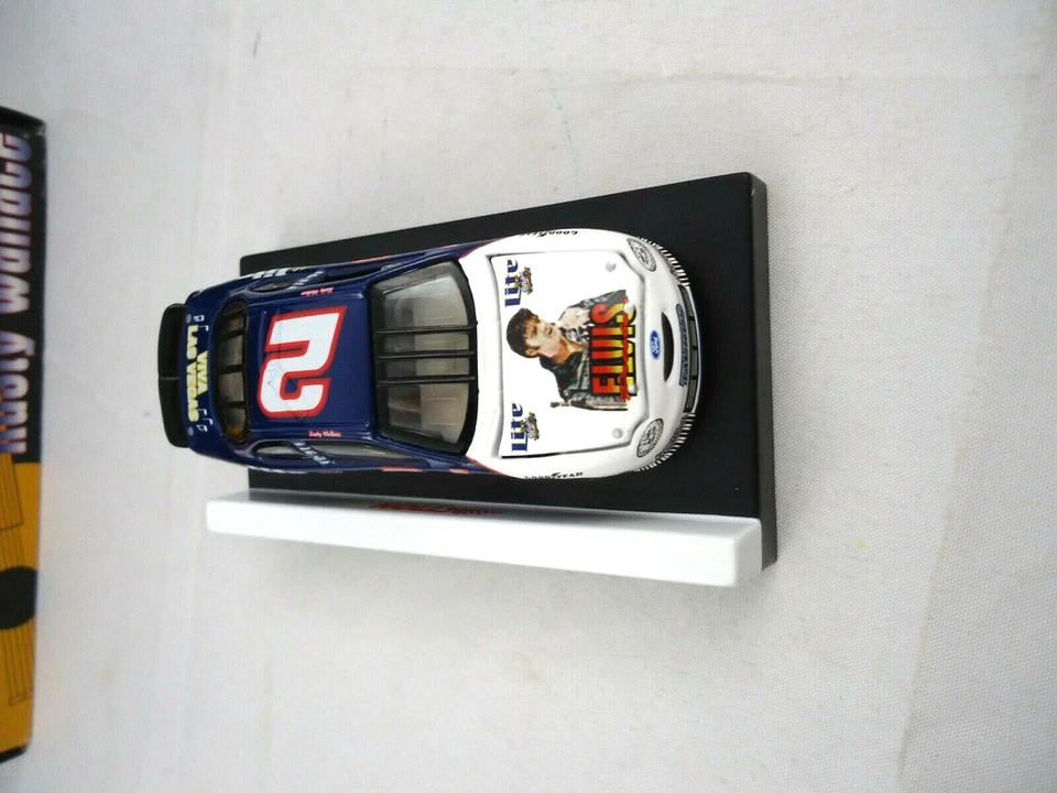 Lot of 2 RCCA/Action NASCAR 1:64 scale Rusty Wallace #2 Miller Lite/ #2 Elvis - Image 4 of 4
