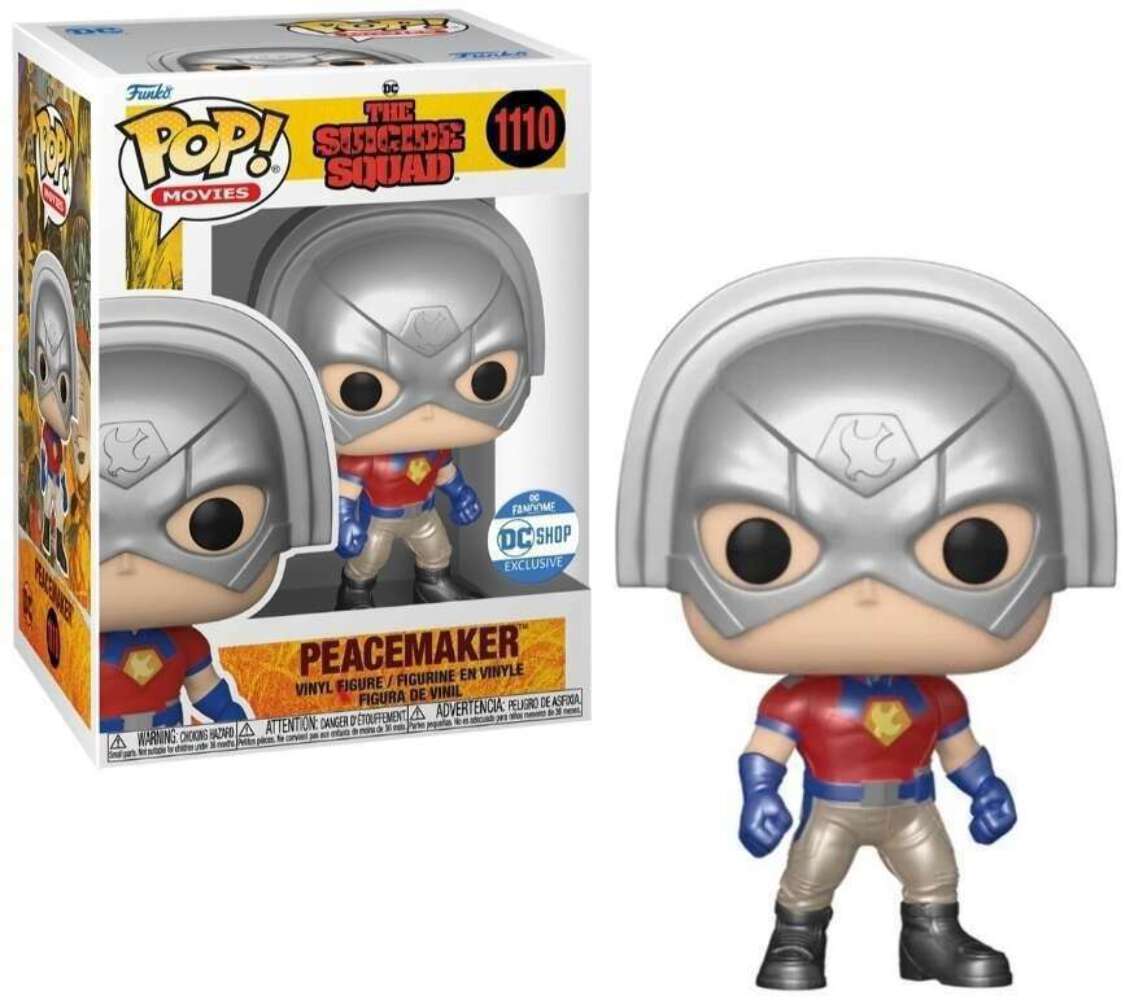 Funko POP! Movies: The Suicide Squad - Peacemaker [metallic