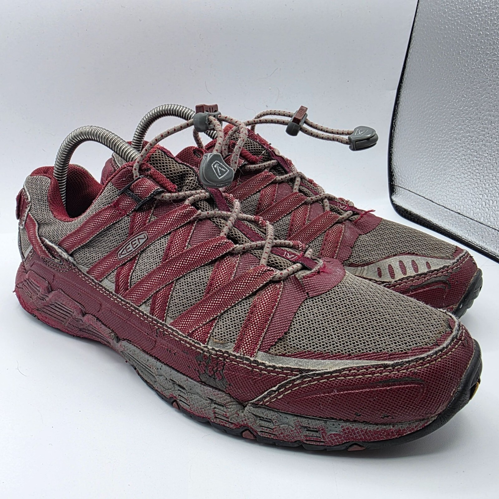 Scarpe rosse Keen Versatrail WP da donna taglia 8 5 outdoor escursionismo campeggio outdoor