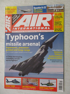AIR INTERNATIONAL UK MAGAZINE OCTOBER 2018 TYPHOON MISSILE ARSENAL AIRBUS H160