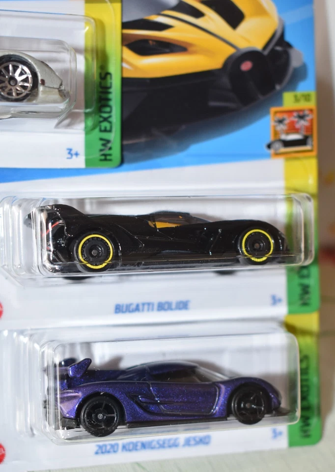 Hot Wheels HW EXOTICS LAMBORGHINI, PORSCHE, PAGANI, BUGATTI & KOENIGSEGG NEW - Image 4 of 4