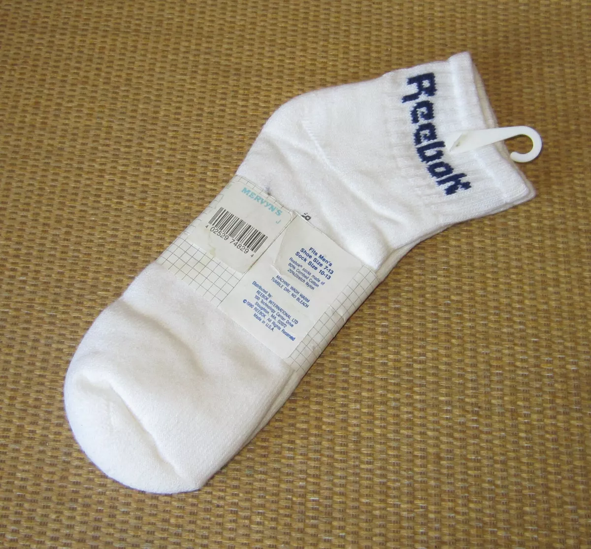 Vintage clearance reebok socks