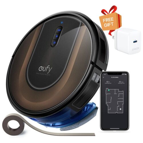 eufy RoboVac G30 Hybrid Wi-Fi Vacuum Robot 2-in-1 Sweep and Mop 2000Pa | Refurb - Zdjęcie 1 z 8