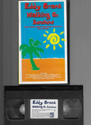 EDDY GRANT  Walking on Sunshine  The Very Best of Eddy Grant    VHS Rarität