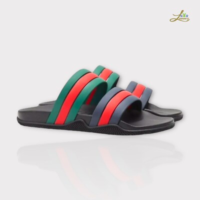 Gucci Pantoletten Webstreifen Größe 44