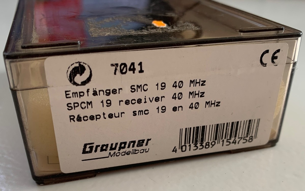 Récepteur Graupner Vintage SMC 19 40S 40 MHz - Modélisme - Réf 7041