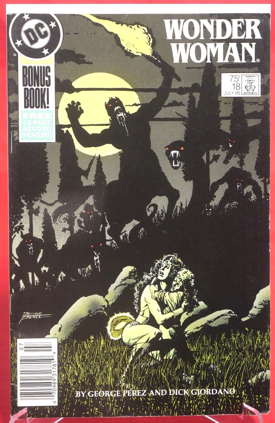 Wonder Woman DC Comics Comic Book #18 1988 Bagged Boarded | eBay
