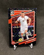 2021-22 Donruss Optic Soccer Jan Bednarek /25 BLACK VELOCITY PRIZM SSP No. 110