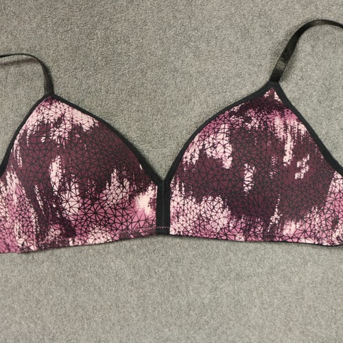 Spyder Lightly Lined Wireless T-Shirt Bra Adjustable Straps Purple 34B - Picture 3 of 15