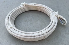 SADDLE HORSE CHARRO ROPE. REATA PARA LAZAR. CHAVINDA. LASSO ROPE SOGA CHARRA
