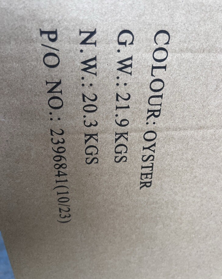 Benson For Beds Ottoman Blanket Box STK770628 In Oyster eBay