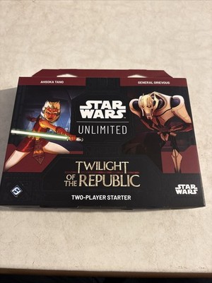 Star Wars Unlimited Twilight of the Republic Two-Player Starter Kit New