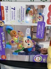 Fisher-Price Laugh and Learn Smart Stages Purple Puppy Walker
