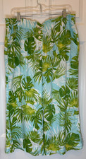 NWT Ruby Rd. Linen Blend Wide Leg Crop Pants ...