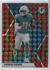 2020 Panini Mosaic Reactive Green Mosaic Prizm Devante Parker #122 0j9y