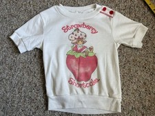 Vintage STRAWBERRY SHORTCAKE T Shirt Girls Size 2-3 See Pics. So Cute 