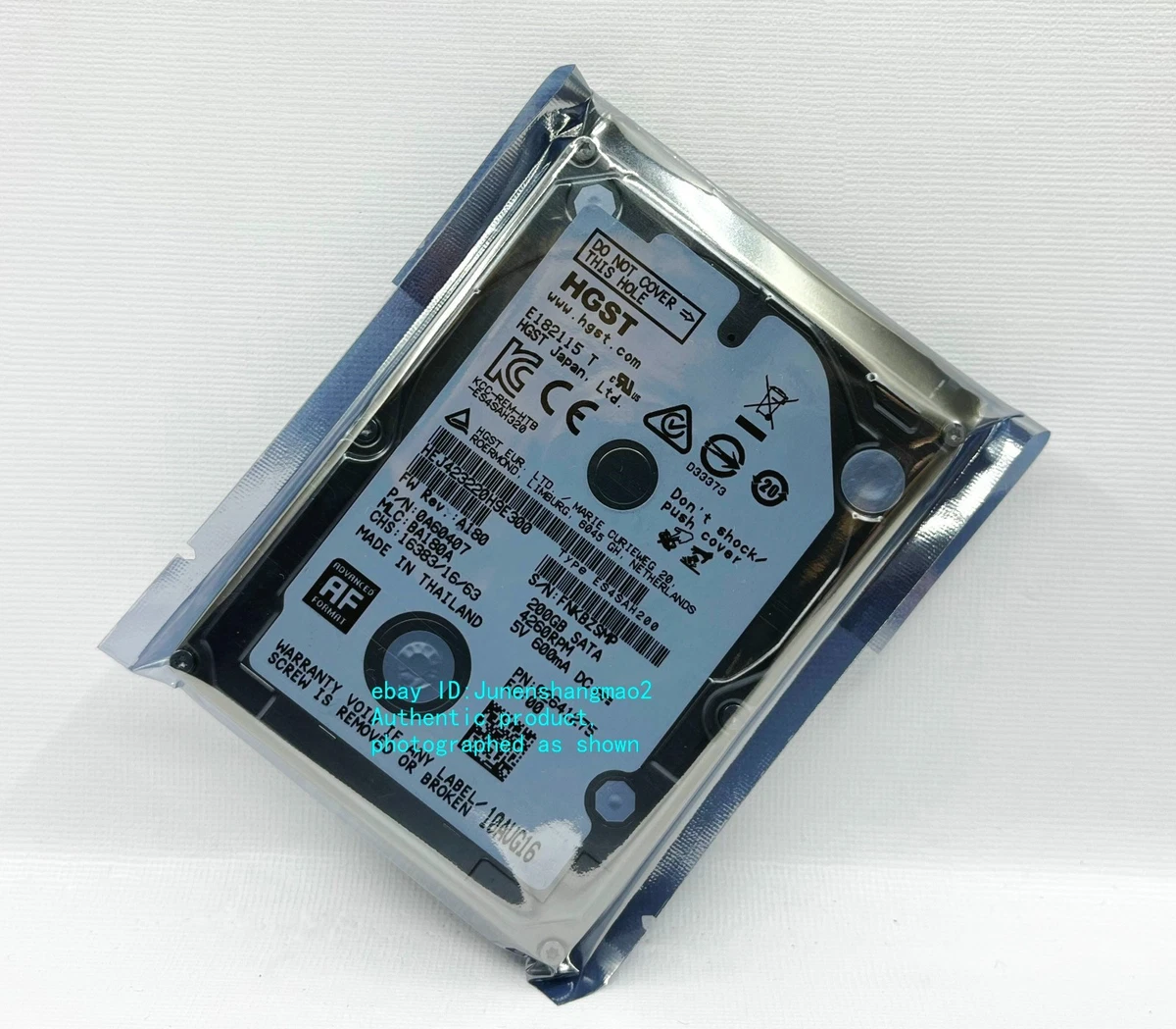 Hitachi 2.5 in Form Factor Internal Hard Disk Drives 4200 RPM