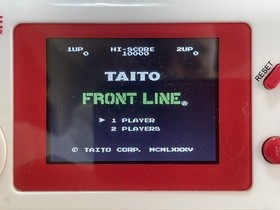 Front Line W/Box Manual Famicom FC Retro Good Used Game NTSC-J JP