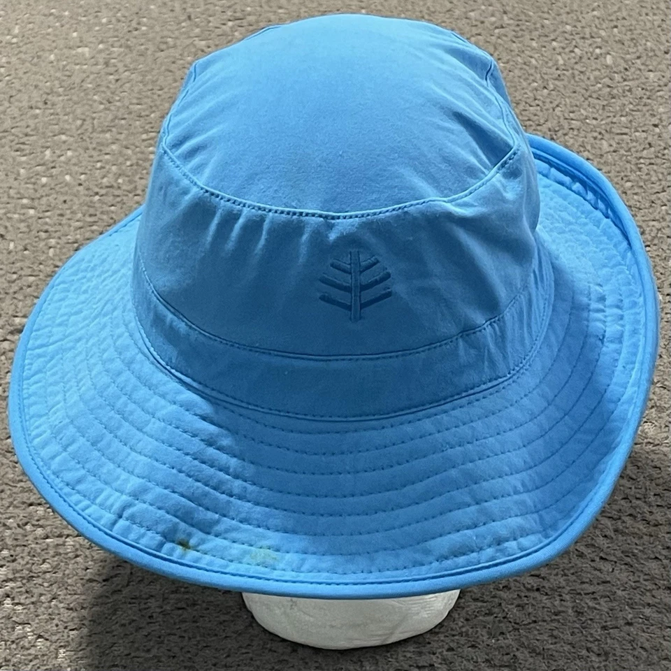 Coolibar Sombrero Juvenil S/M Azul Viajero Exterior Pesca Senderismo Sol Cubo Gorra Foto 4 de 4