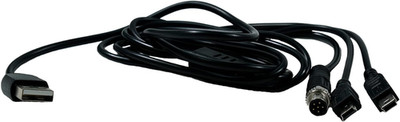 XP Deus II Charging Cable - Charge RC, Coil, and Headphones