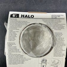 Halo HLC 6" Integrated LED Recessed Light Trim - White, 12 Pack