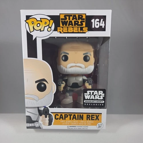 Funko Pop! Star Wars Rebels Captain Rex #164 Smuggler's Bounty Exclusive