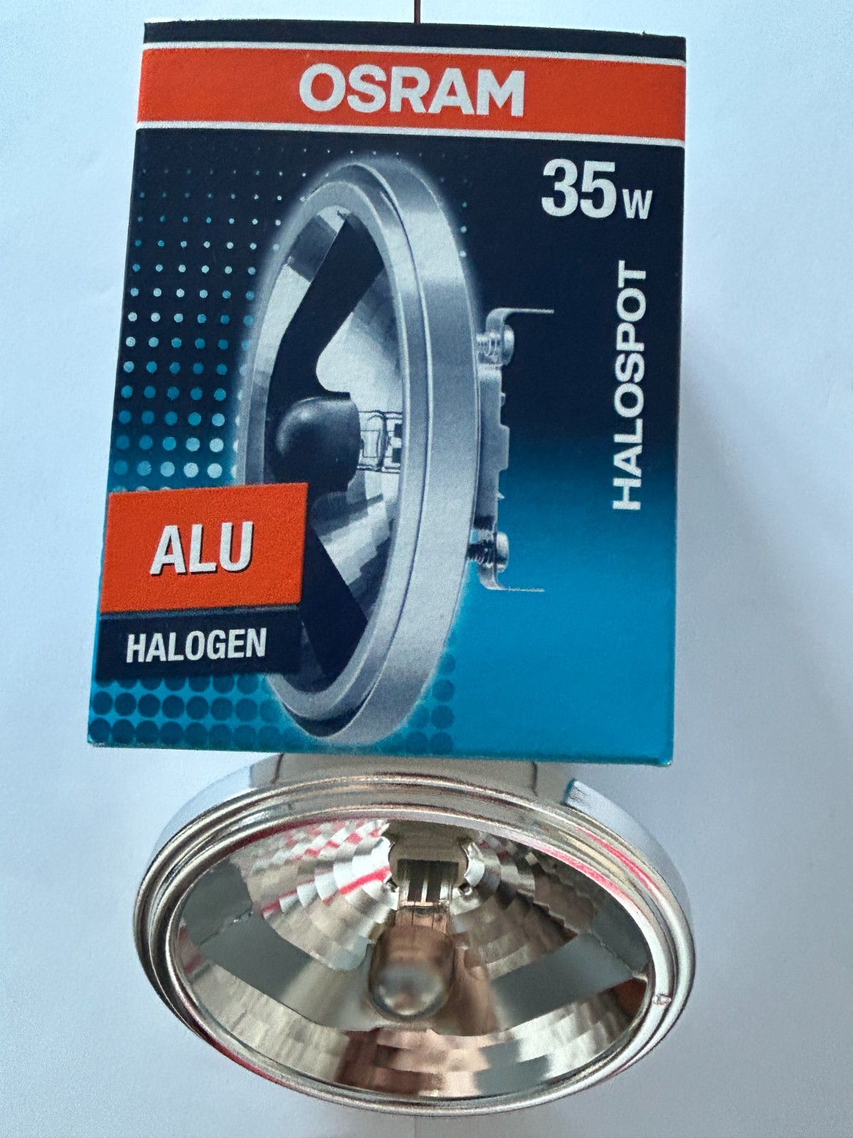 Lampe halogène OSRAM HALOSPOT 111 35W 6V G53 pour mise en valeur architecturale haut de gamme