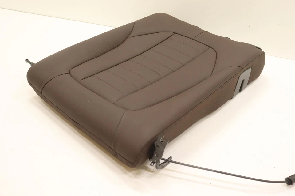 BMW X4 G02 2019-2025 asiento trasero izquierdo cubierta de cojín superior fabricante de equipos originales marrón_mamu Foto 2 de 4