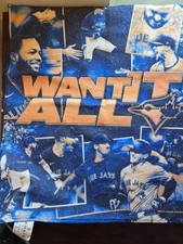 Toronto Blue Jays WANT IT ALL 2025 Postseason Rally Towel 