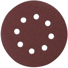 Makita Genuine Punched Abrasive Disc 125mm 240g Pack of 10 1.40 per disc
