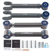 4x Front Rear Adjustable Upper Control Arms Set For 1997-2006 Jeep Wrangler Tj