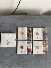 Birmingham 2022 Commonwealth Games UK 50p BU 4 Coin Set. Royal Mint Colour