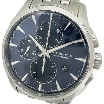Used HAMILTON jazz master H32586141 H325860 Chrono automatic GD Wrist watch