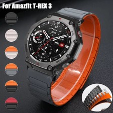 Magnetic Silicone Strap for Huami Amazfit T-Rex 3/2 /T-Rex /Pro /Ultra Bracelet