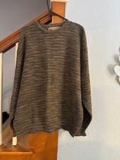 Shenandoah USA vtg XL knit Cosby grandpa grunge academia sweater