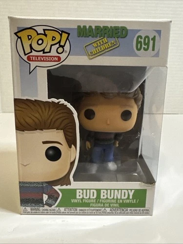 Funko POP! Television Married With Children Bud Bundy #691 Vinyl Figure NIB READ