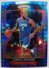 Prizm Kawhi Leonard Holo Silver Los Angeles Clippers San Antonio Spurs 2021-22