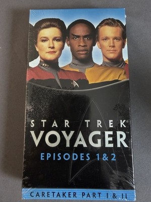 Star Trek: Voyager: Caretaker Part 1 & 2 VHS Sealed