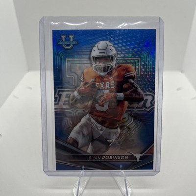 Bijan Robinson 2022-23 Bowman University Blue Refractor #150/150