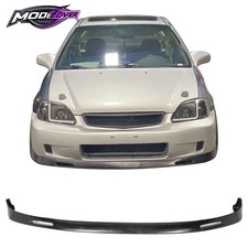 Fits 99-00 Honda Civic Backyard Style Pu Front Bumper Lip Air Dam Chin Spoiler Fits 99-00 Honda Civic Backyard Style Pu Front Bumper Lip Air Dam Chin Spoiler