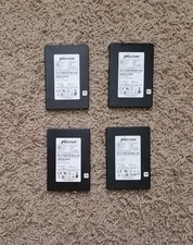 Lot 4 Micron 1100 256GB SSD SATA 2.5" Solid State Drive MTFDDAK256TBN Dell 8251G