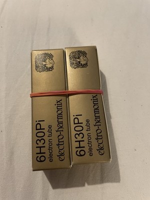 6H30 Röhren Pi Electro-Harmonix symmetrischer Abschnitt - Paar geprüft. Neu