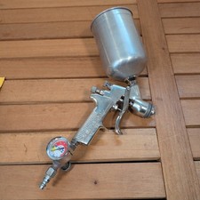 Devilbiss Gti G-16 Gravity Fed Spray Gun Gti-213-14 Nozzle With Pressure Gauge