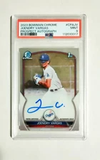 Joendry Vargas PSA 9 2023 1st Bowman Chrome AUTO Prospect AUTOGRAPH Mint RC z2