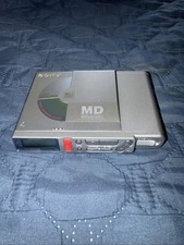 Sony MZ-R37 Portable MiniDisc Recorder Mega Bass Y2K Parts Repair