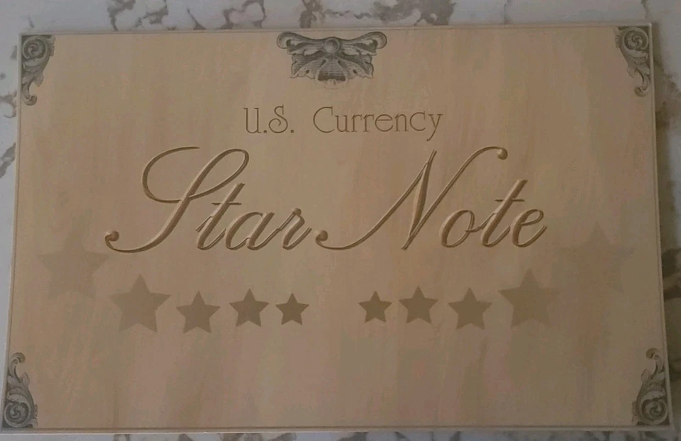 6 CONSECUTIVE 1995 $5 Star Notes Gem Crisp Uncirculated Original BEP ISSUED  - Image 2 of 4