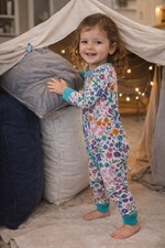 Little Sleepies 18-24 mon Floral pajamas