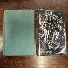 Ray Bradbury DARK CARNIVAL 1948 1st UK Hamish Hamilton SIGNED HC w/ facimile dj